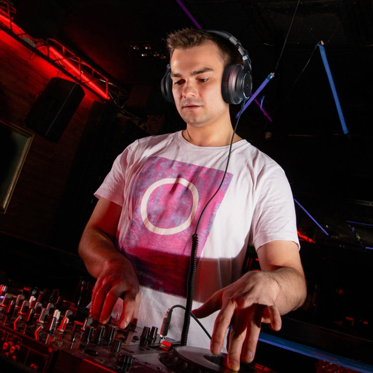 OneOdio M80 Open Three-band Balanced Monitor Mixer Studio DJ HIFI Wired Headset, Cable Length: 3m(Black) - free shipping - PMC TechLife - Order now!