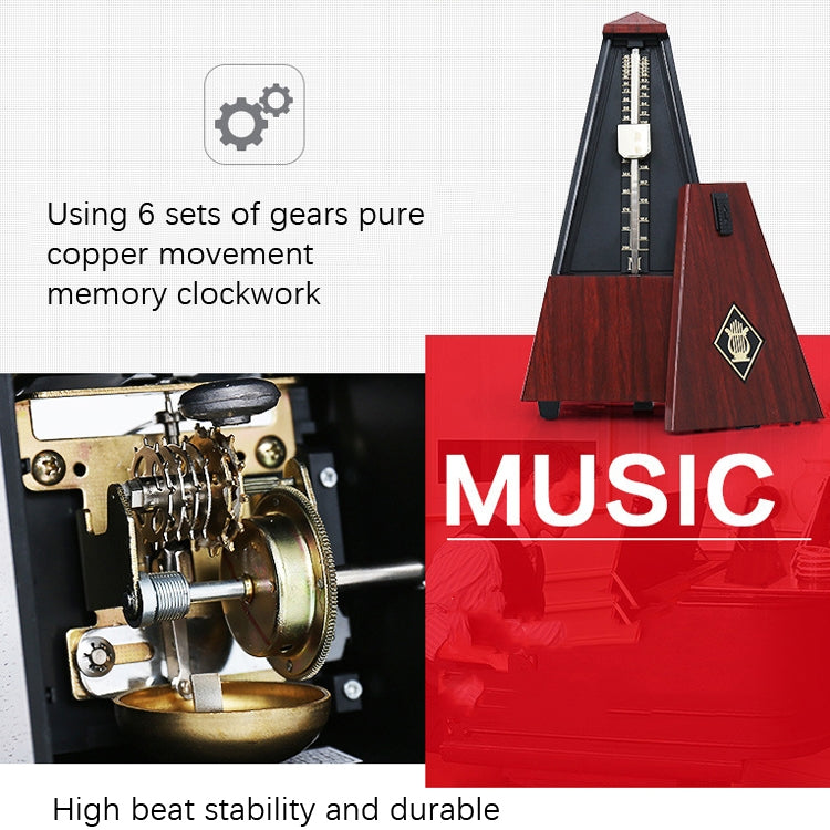 FRIEND Tower Mechanical Terrace Piano Guitar Violin Universal Rhythm Instrument(Tower Mahogany Color) - Stringed Instruments by PMC TechLife | Online Shopping South Africa | PMC TechLife