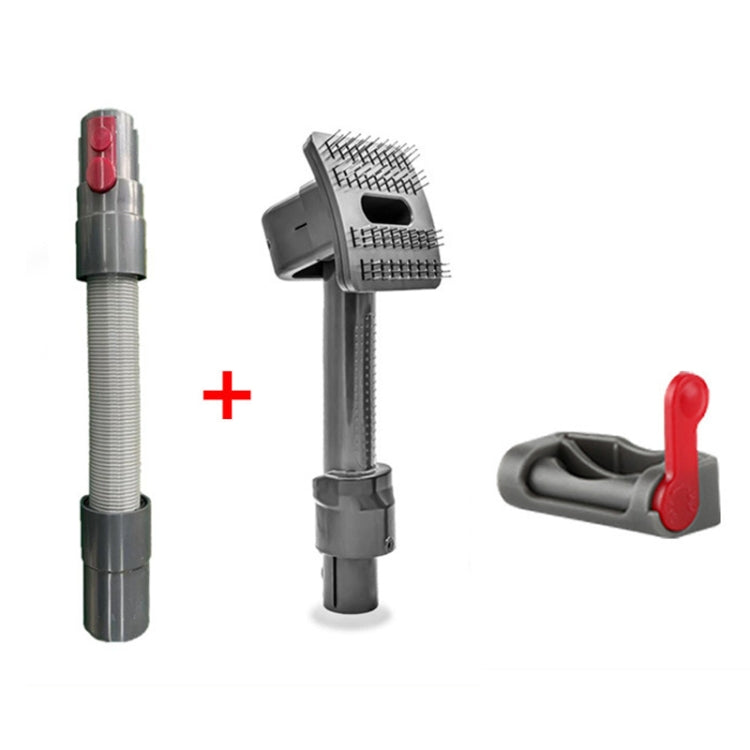 Pet Brush+Hose+Switch Lock Vacuum Cleaner Accessories for Dyson V7 V8 V10 V11 - free shipping - PMC TechLife - Order now!