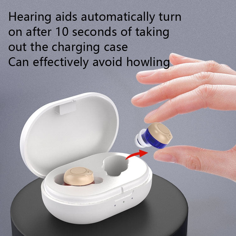 Older Young Sound Amplifier Sound Collector Hearing Aid(White) - free shipping - PMC TechLife - Order now!