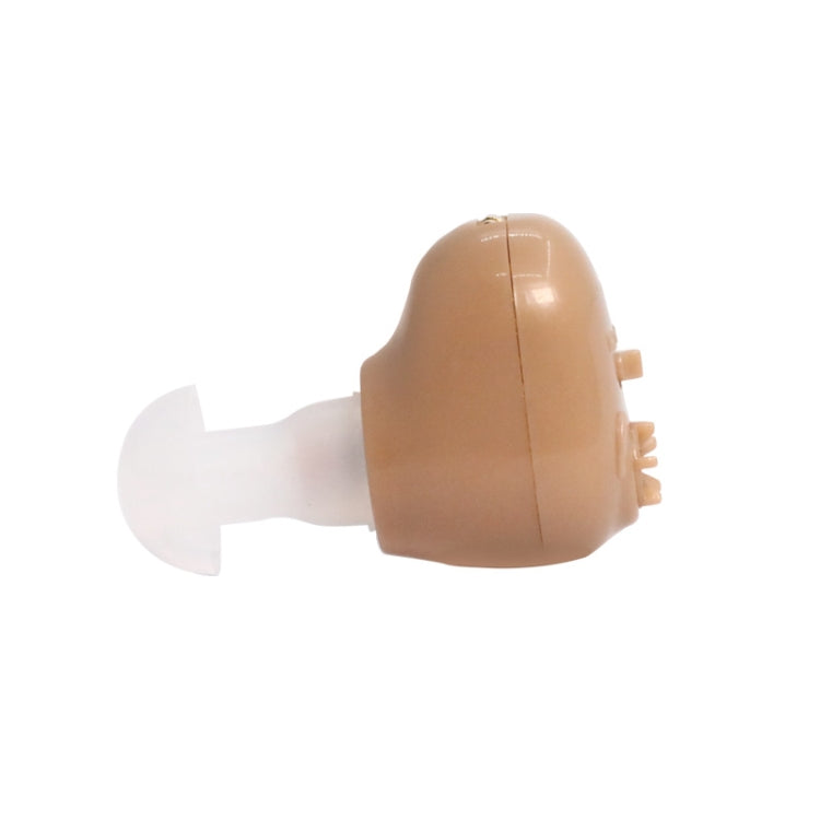 Elderly Sound Amplifier Portable Ear Canal Rechargeable Hearing Aid, Specification: US Plug(Skin Color) - Hearing Aids by PMC TechLife | Online Shopping South Africa | PMC TechLife