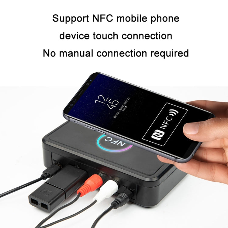 Bluetooth 5.0 AUX Interface Car NFC Audio Receiver - Audio Receiver Transmitter by PMC TechLife | Online Shopping South Africa | PMC TechLife