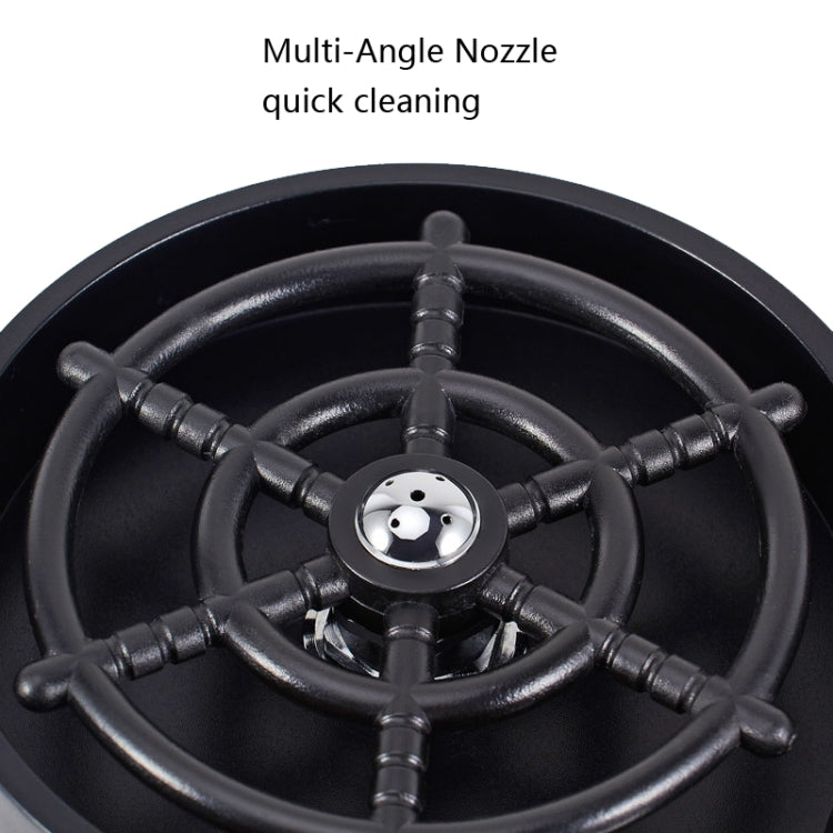 Automatic Faucet High Pressure Spray Washer, Style: Black+Soft Hose+G1/2 Three-way - Faucets & Accessories by PMC TechLife | Online Shopping South Africa | PMC TechLife