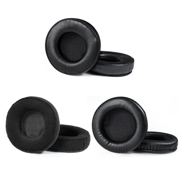 2 PCS  Earmuffs for Audio-Technica AD1000X AD2000X AD900X AD700X,Style: Black Flannel - Earmuff & Pad by PMC TechLife | Online Shopping South Africa | PMC TechLife