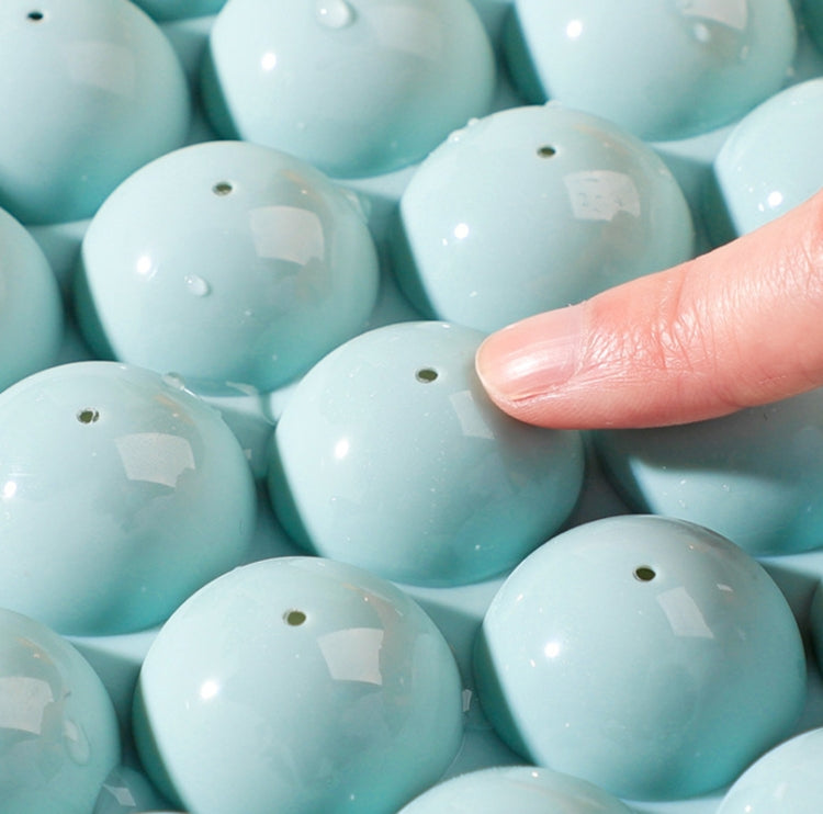 33 Grid Round Ice Hockey Mold With Lid Ice Box Small Marble Ice Tray, Random Color Delivery - Food Molds by PMC TechLife | Online Shopping South Africa | PMC TechLife