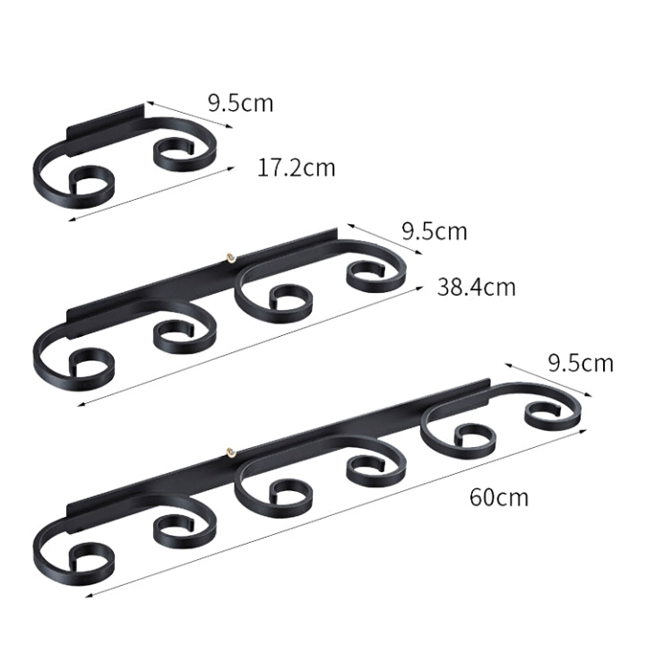 Household Punch-free Red Wine Glass Upside Down Rack, Style: 3 Slots - Shelf by PMC TechLife | Online Shopping South Africa | PMC TechLife