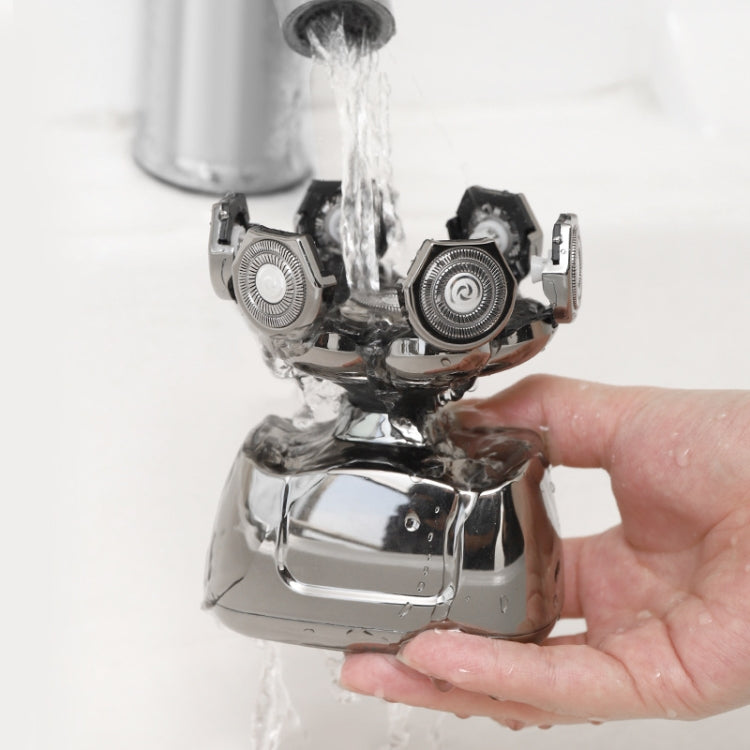 7-head Multifunctional Waterproof Barber Shaver, Specification: Wireless charging(6 in 1) - free shipping - PMC TechLife - Order now!