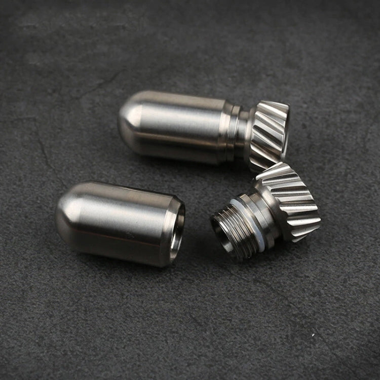 Portable Pure Titanium Mini Waterproof Warehouse Sealed Jar Pill Box, Color: Primary Color - free shipping - PMC TechLife - Order now!