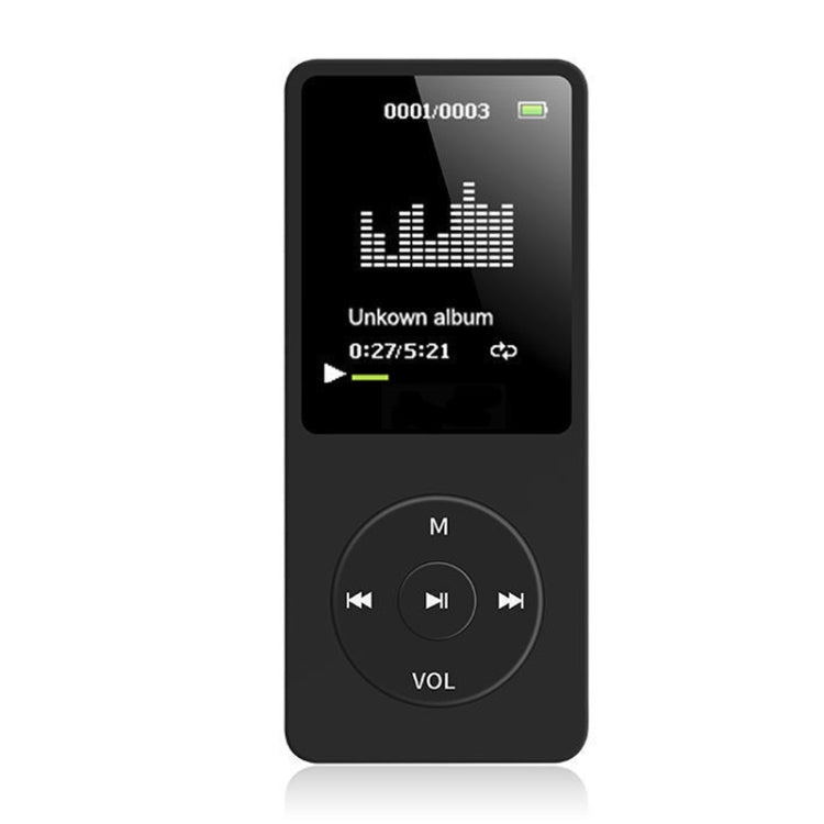 Card Ultra-thin Lossless MP4 Player With Screen(Black) - MP4 Player by PMC TechLife | Online Shopping South Africa | PMC TechLife | Buy Now Pay Later Mobicred