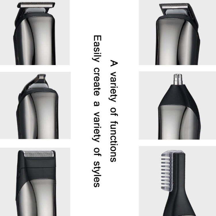 6 in 1 Household Multifunctional Hair Clipper Electric Shaver, Model: LK-860 Orange - free shipping - PMC TechLife - Order now!