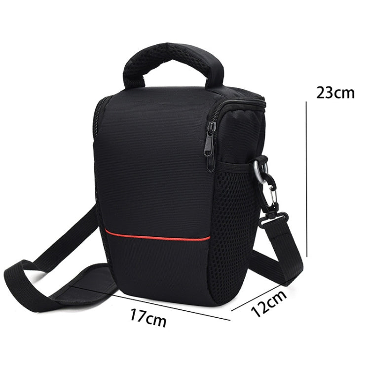 Byk-1683 Triangular Waterproof and Wear-resistant Camera Bag(Red) - Strap Satchel by PMC TechLife | Online Shopping South Africa | PMC TechLife