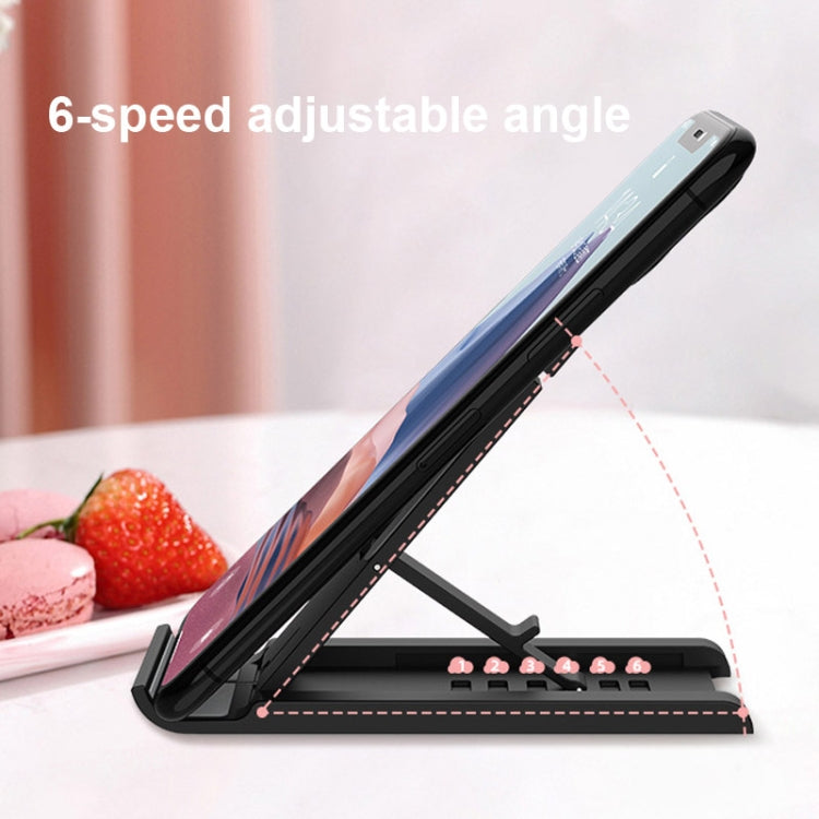 2 PCS K30 Multi-speed Adjustment Desktop Mobile Phone Bracket Notebook Folding Bracket(Green) - Desktop Holder by PMC TechLife | Online Shopping South Africa | PMC TechLife