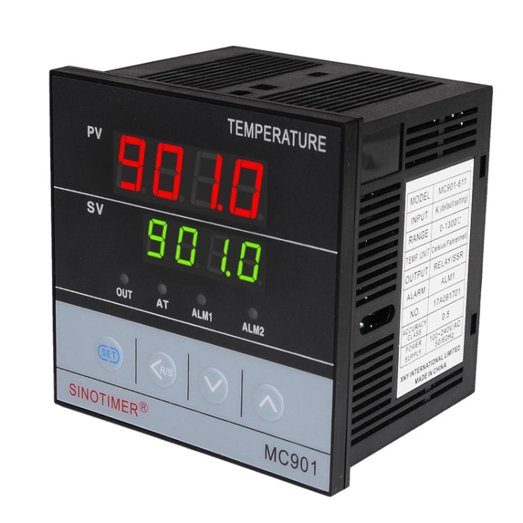 SINOTIMER MC901 Short Shell PID Smart Temperature Control Instrument Heating Refrigeration Relay - Thermostat & Thermometer by SINOTIMER | Online Shopping South Africa | PMC TechLife | Buy Now Pay Later Mobicred