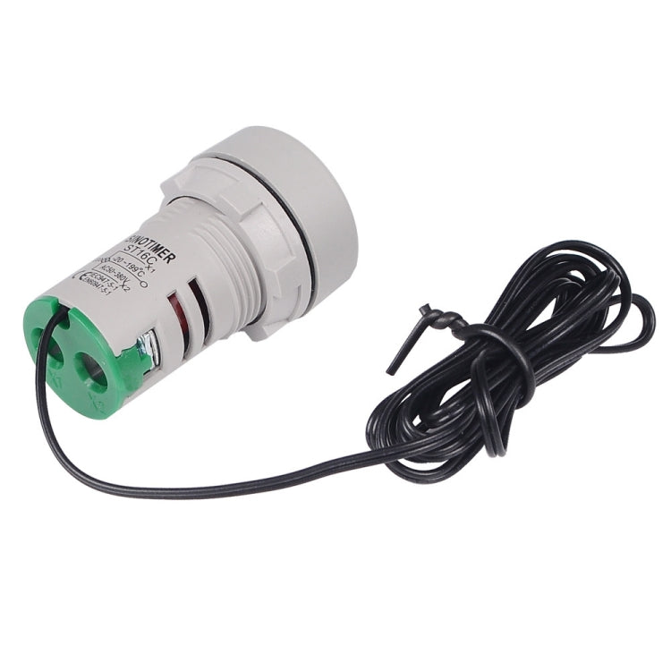 SINOTIMER -20-199 Degrees Celsius Small Temperature Display Indicator(ST16C-04 Green) - free shipping - PMC TechLife - Order now!