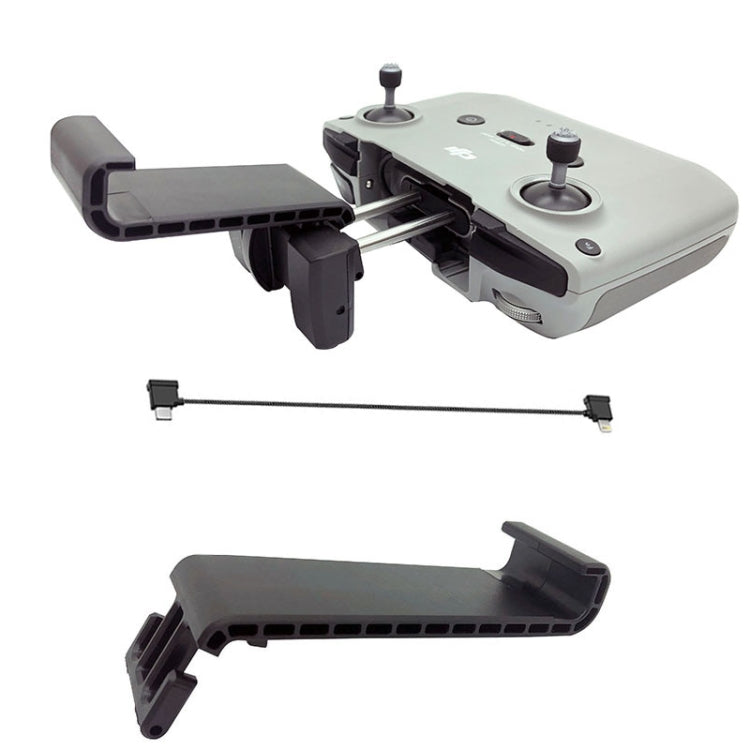RC Tablet Extension Bracket For DJI Mavic 3 / Air 2 / Air 2S / Mini 2, Style: Large+For Apple Line - free shipping - PMC TechLife - Order now!