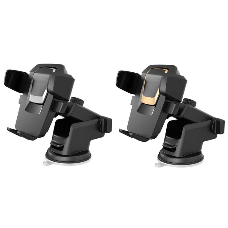 Multifunctional Telescopic Car Phone Holder(Gold) - Car Holders by PMC TechLife | Online Shopping South Africa | PMC TechLife