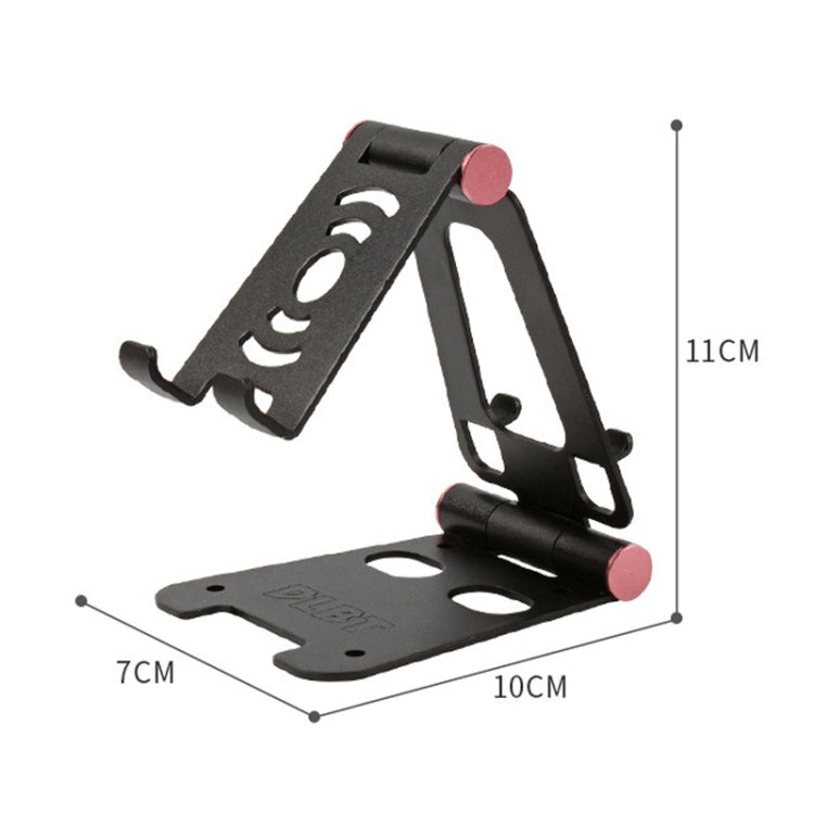 XY-02 Folding Live Aluminum Alloy Desktop Tablet Computer Mobile Phone Bracket(Silver) - Desktop Holder by PMC TechLife | Online Shopping South Africa | PMC TechLife