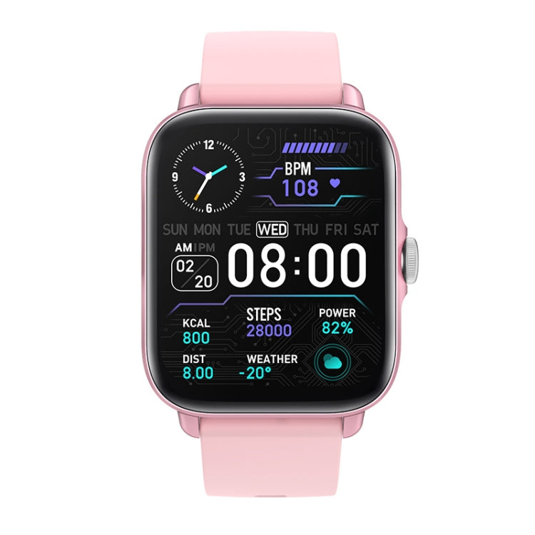 LOANIY Y22 Heart Rate Monitoring Smart Bluetooth Watch, Color: Pink - free shipping - PMC TechLife - Order now!