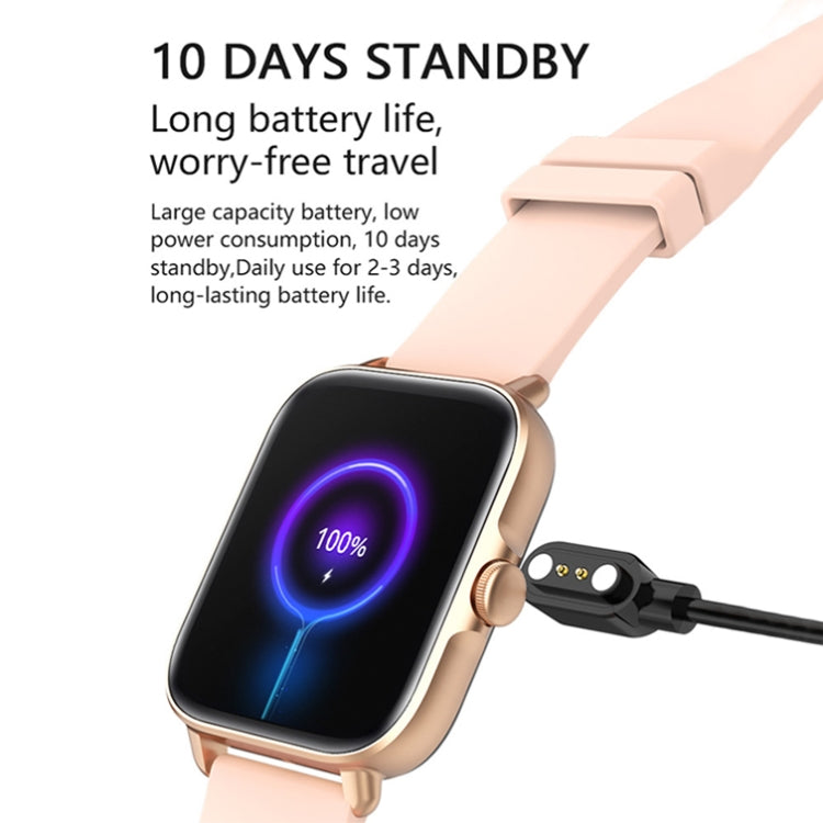 LOANIY Y22 Heart Rate Monitoring Smart Bluetooth Watch, Color: Black - free shipping - PMC TechLife - Order now!