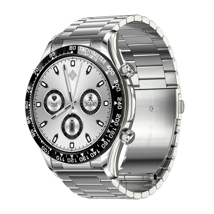 LOANIY E18 Pro Smart Bluetooth Calling Watch with NFC Function, Color: Black Silver Steel - free shipping - PMC TechLife - Order now!