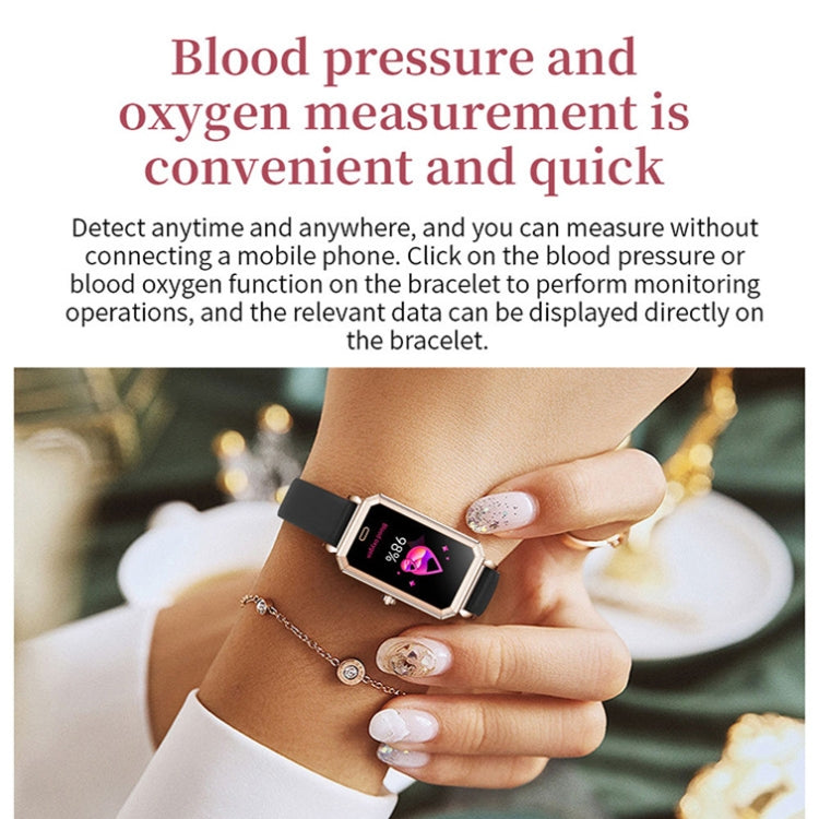 LOANIY HT2 1.28 Inch Heart Rate Detection Pedometer Smart Watch, Color: Gold Steel - free shipping - PMC TechLife - Order now!