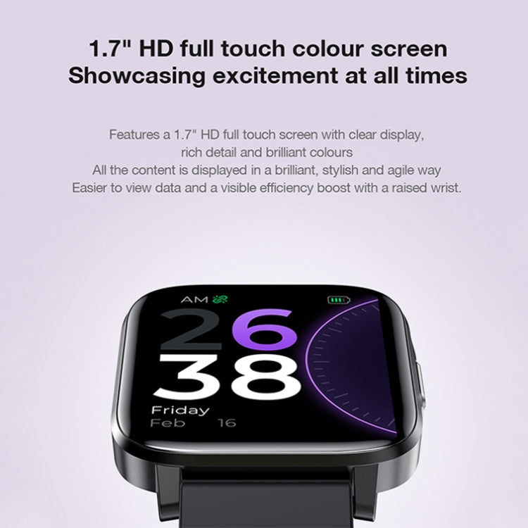 LOANIY F60 1.7 Inch Body Temperature Detection Smart Watch(Grey) - free shipping - PMC TechLife - Order now!