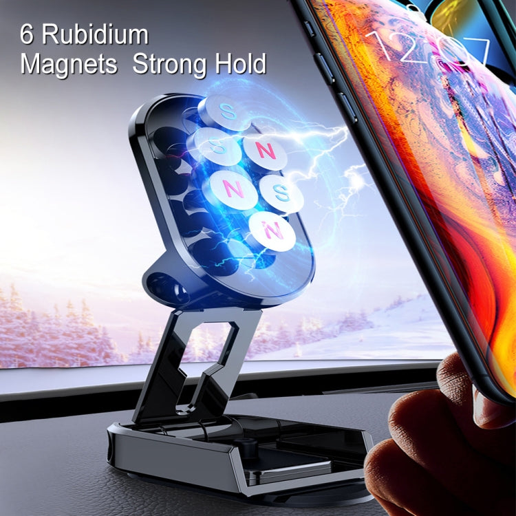 Vehicle Bracket Magnetic Navigation Bracket(Folding Black) - free shipping - PMC TechLife - Order now!