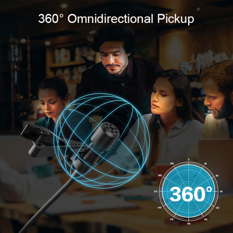 SYNCO S8 Lavalier Live Wired Microphone, Spec: Black + 8 Pin - Microphone by SYNCO | Online Shopping South Africa | PMC TechLife