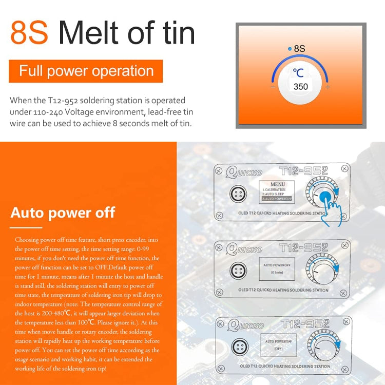 Quicko Electronic Repair Soldering Iron with Handle(US Plug) - free shipping - PMC TechLife - Order now!