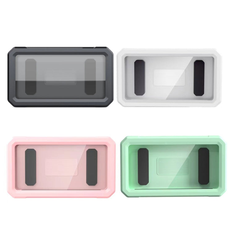 Retractable Rotating Bathroom Waterproof Mobile Phone Box Wall Mount Mobile Phone Holder(Pink) - Hand-Sticking Bracket by PMC TechLife | Online Shopping South Africa | PMC TechLife