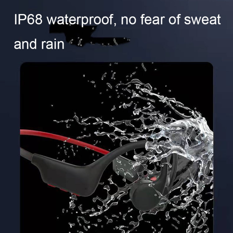 GCRT-X6 Earhook Bone Conduction Sports Bluetooth Headphones(Black) - Sport Earphone by PMC TechLife | Online Shopping South Africa | PMC TechLife