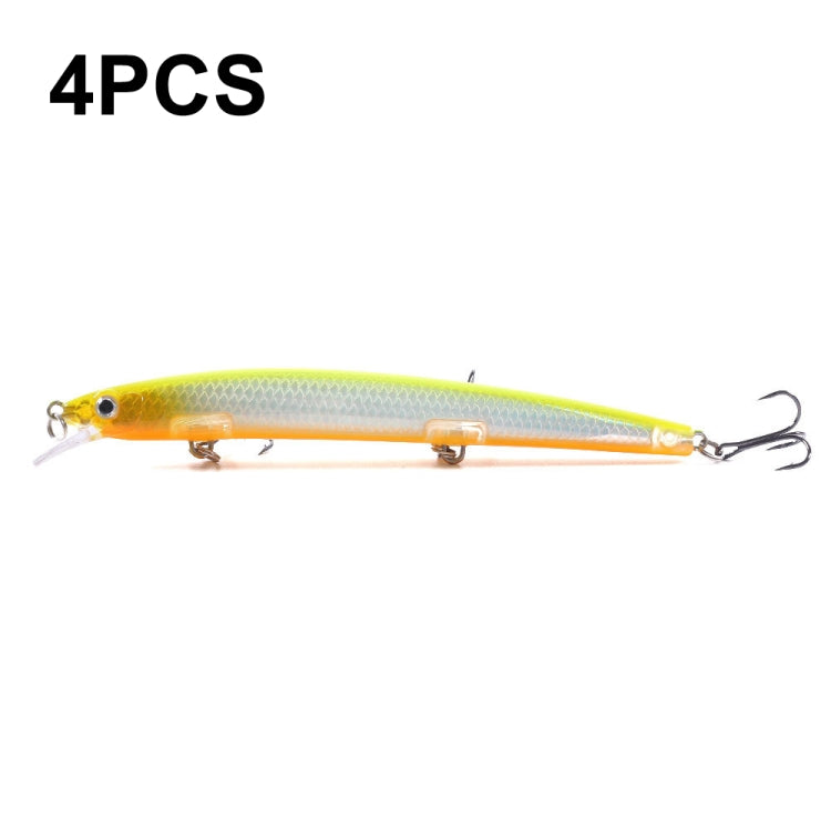 4 PCS HENGJIA MI130 13.5cm 15.5g Far Throwing Floating Water Laser Bait(2) - Fishing Lures by HENGJIA | Online Shopping South Africa | PMC TechLife | Buy Now Pay Later Mobicred