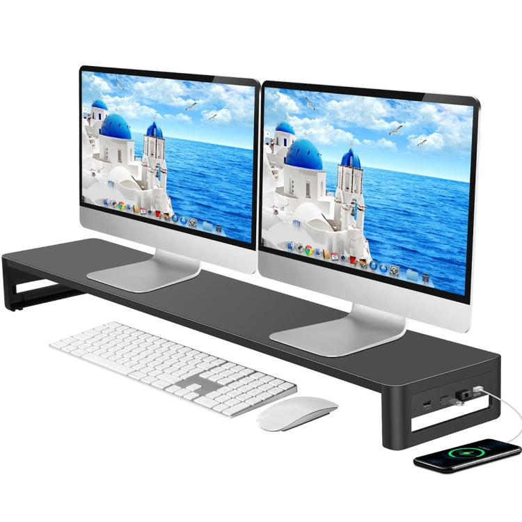 Vaydeer Multifunctional Desktop Widening Monitor Rack, Spec: Single-layer Type (No USB) - free shipping - PMC TechLife - Order now!