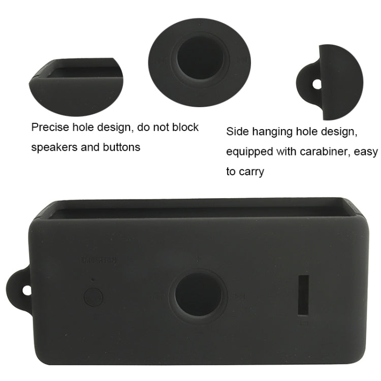 M1 Bluetooth Speaker Silicone Case For Marshall Emberton(Silver Gray) - Protective Case by PMC TechLife | Online Shopping South Africa | PMC TechLife