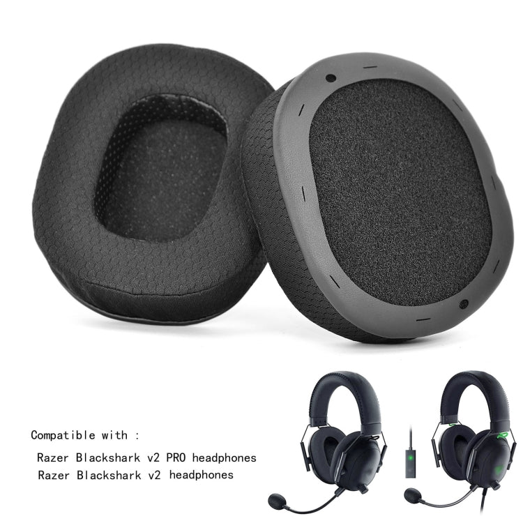 2 PCS Sponge Cover Ear Pads for Razer BlackShark V2 /V2 Pro,Style: Ice Sense - Earmuff & Pad by PMC TechLife | Online Shopping South Africa | PMC TechLife