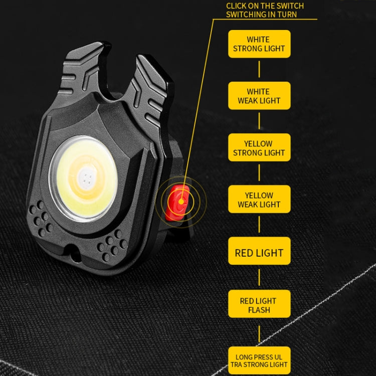 E-SMARTER W5129 Mini Strong Light Portable Flashlight, Specification: With Tape Rope - Mini Flashlight by E-SMARTER | Online Shopping South Africa | PMC TechLife | Buy Now Pay Later Mobicred