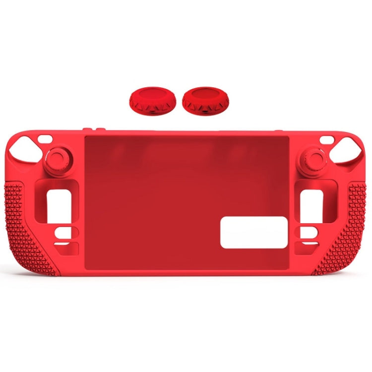 All-Inclusive Silicone Cover With Button Cap For Steam Deck(Red) - free shipping - PMC TechLife - Order now!