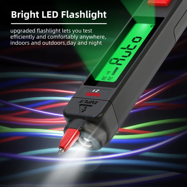 BSIDE Z1 Smart Pen Multimeter Electric Pen Voltage Detector Without Battery (Black) - Digital Multimeter by BSIDE | Online Shopping South Africa | PMC TechLife | Buy Now Pay Later Mobicred