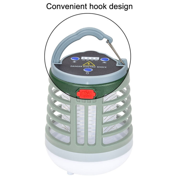 Outdoor USB Charging Lighting Mosquito Capture(W882 Green) - free shipping - PMC TechLife - Order now!