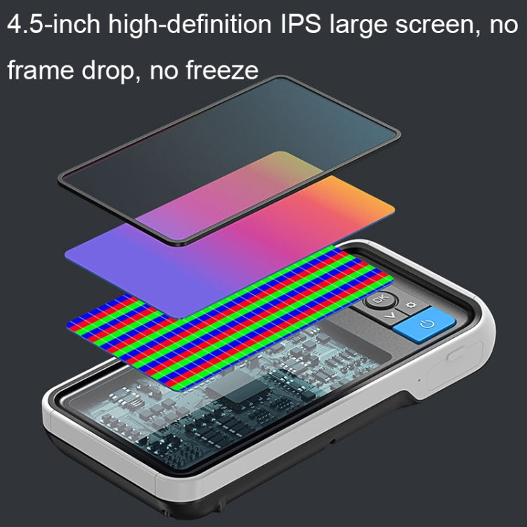 TESLONG MS450 4.5 inch HD Smart Screen Otoscope with 32GB Memory Card - Ear Care Tools by PMC TechLife | Online Shopping South Africa | PMC TechLife | Buy Now Pay Later Mobicred