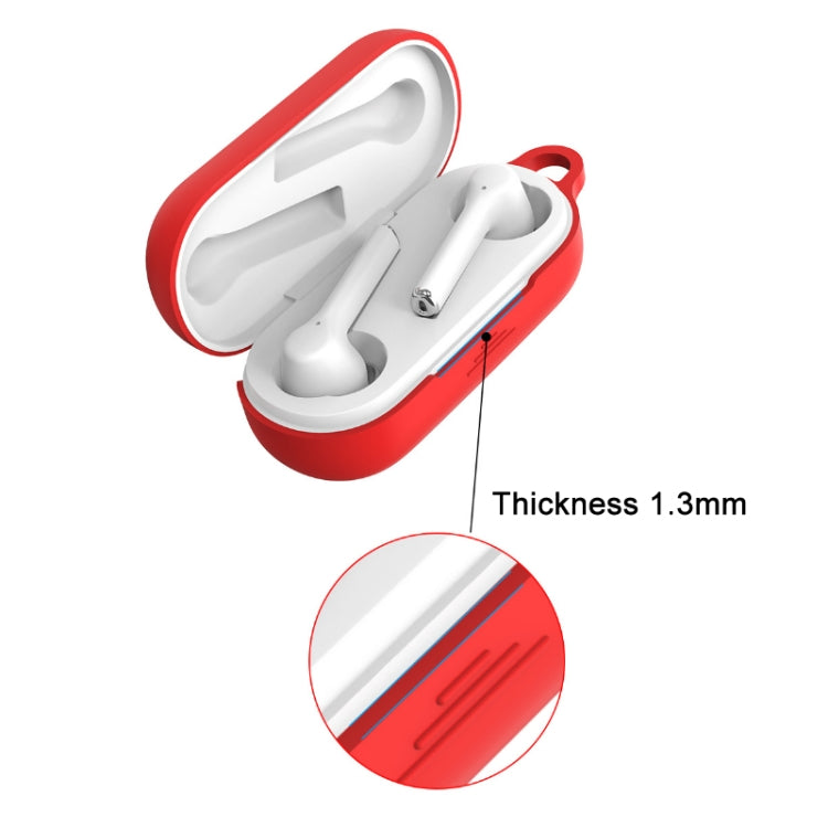 Bluetooth Earphone Silicone Protective Case for Huawei Honor FlyPods 3(White) - free shipping - PMC TechLife - Order now!