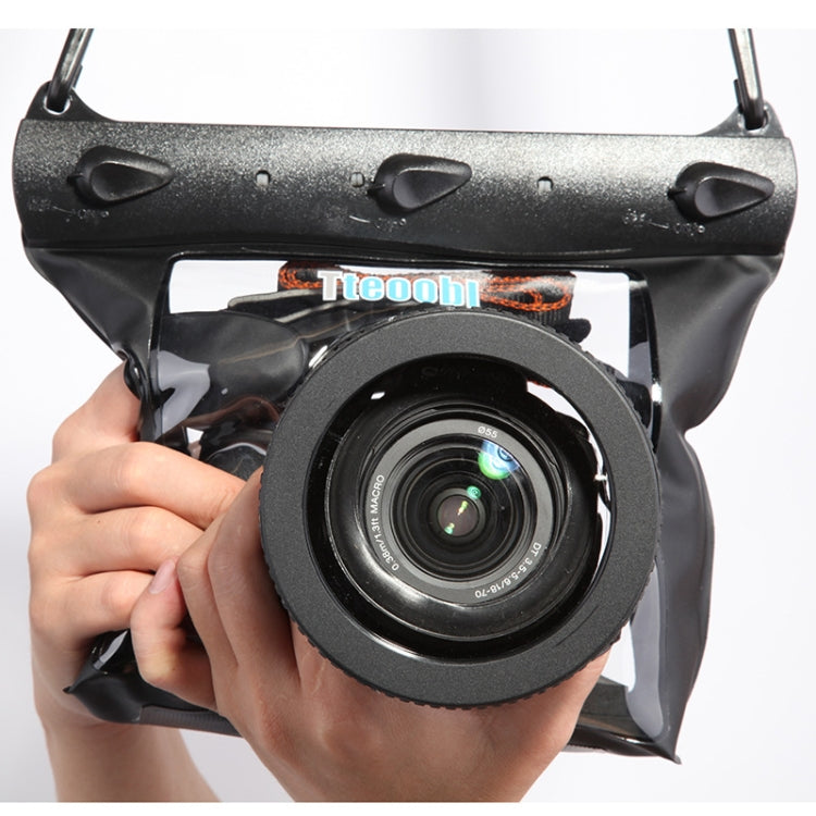 Tteoobl  20m Underwater Diving Camera Housing Case Pouch  Camera Waterproof Dry Bag, Size: L(Black) - free shipping - PMC TechLife - Order now!