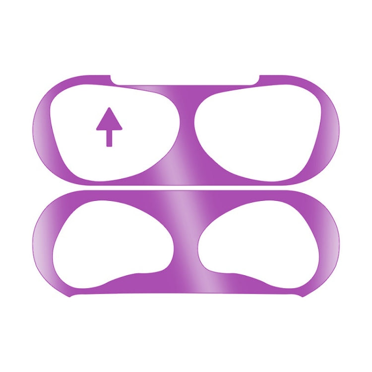 2 PCS Headphone Inner Cover Sticker Dustproof Protective Film For Airpods 3(Purple) - Protective Sticker by PMC TechLife | Online Shopping South Africa | PMC TechLife | Buy Now Pay Later Mobicred