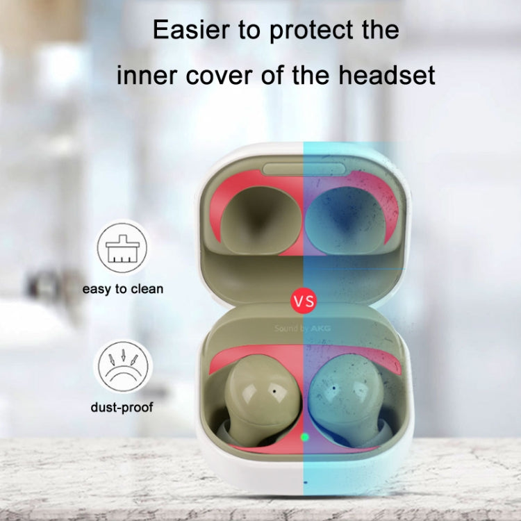 5 PCS Headphone Inner Cover Metal Dustproof Sticker For Samsung Galaxy Buds 2(Black) - free shipping - PMC TechLife - Order now!