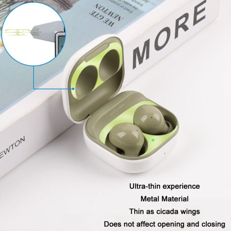 5 PCS Headphone Inner Cover Metal Dustproof Sticker For Samsung Galaxy Buds 2(Black) - free shipping - PMC TechLife - Order now!