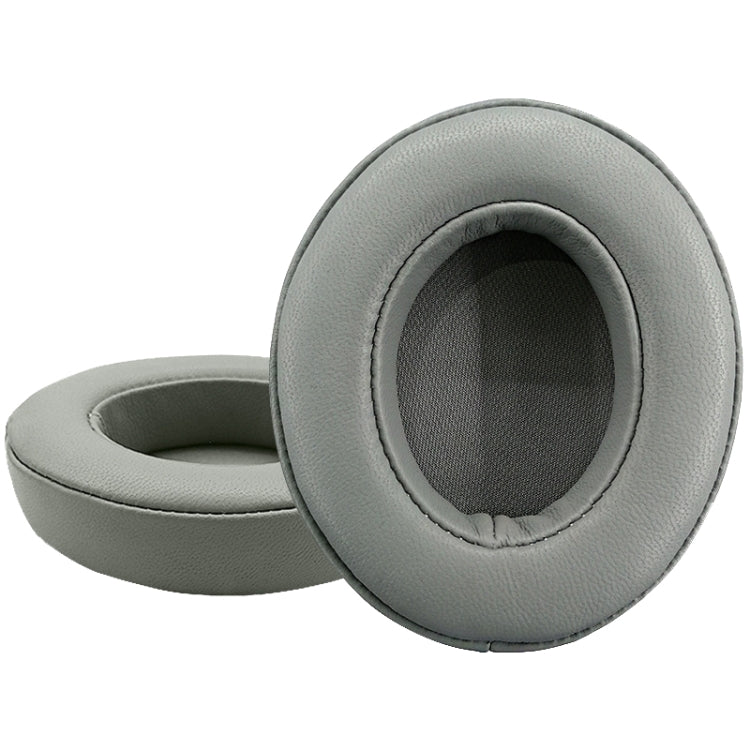 2 PCS Leather Soft Breathable Headphone Cover For Beats Studio 2/3, Color: Sheepskin Gray - Earmuff & Pad by PMC TechLife | Online Shopping South Africa | PMC TechLife