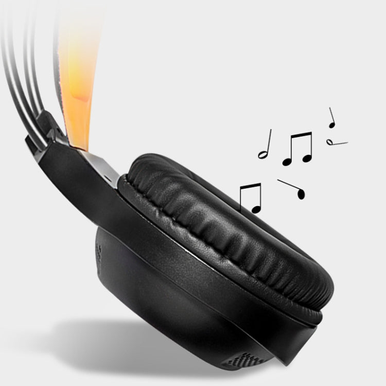 2 PCS Slow Rebound Sponge Headphone Cover Cushion For DAREU EH712/EH715(Black Orange Net) - Earmuff & Pad by PMC TechLife | Online Shopping South Africa | PMC TechLife