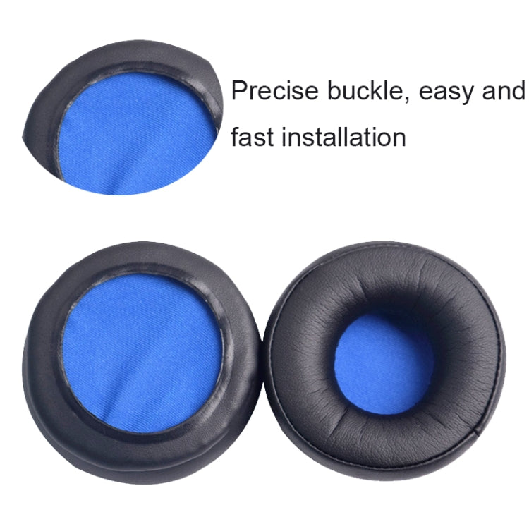 2 PCS Breathable Headphone Case Ear Pads For Audio-Technica ATH-FC7/FC700/FC707/FC5/RE70(Black Net) - Earmuff & Pad by PMC TechLife | Online Shopping South Africa | PMC TechLife
