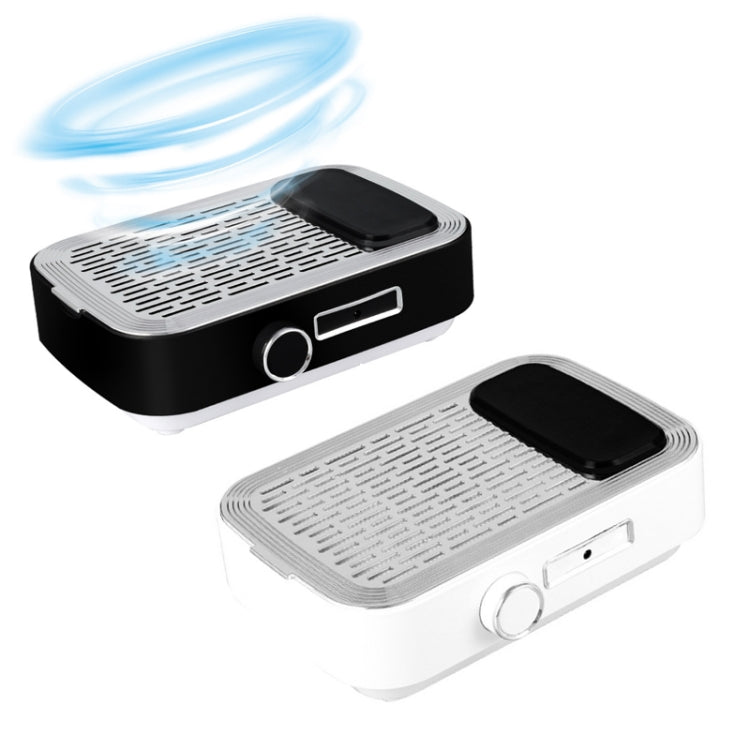 80W Wireless Rechargeable Nail Vacuum Cleaner, Specification: EU Plug (White) - Nail Art Equipment by PMC TechLife | Online Shopping South Africa | PMC TechLife