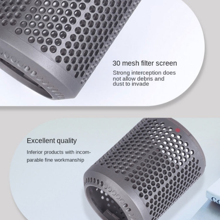 2 PCS Outer Cover Dust Filter for Dyson Hair Dryer HD01/HD03/HD08(Black) - free shipping - PMC TechLife - Order now!